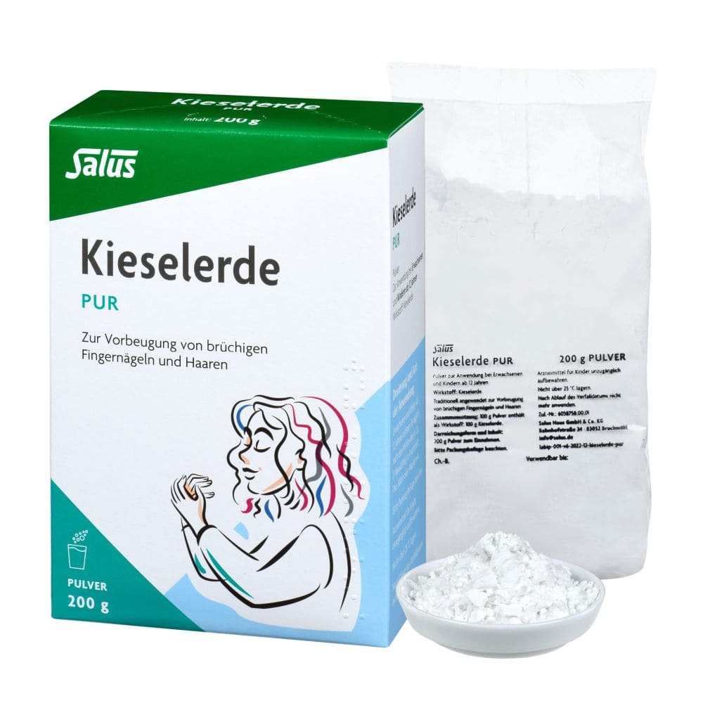 Salus Kieselerde PUR 200 g Pulver