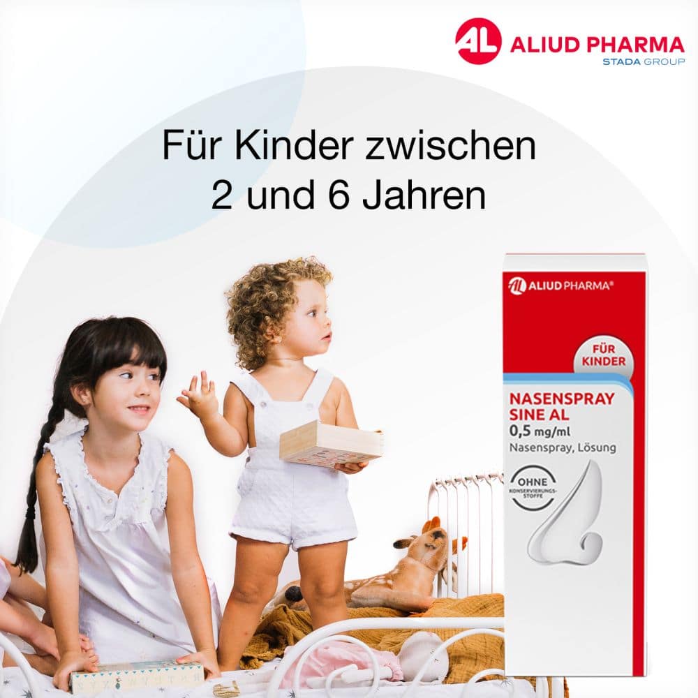 Nasenspray sine AL 0,5 mg / ml bei Schnupfen