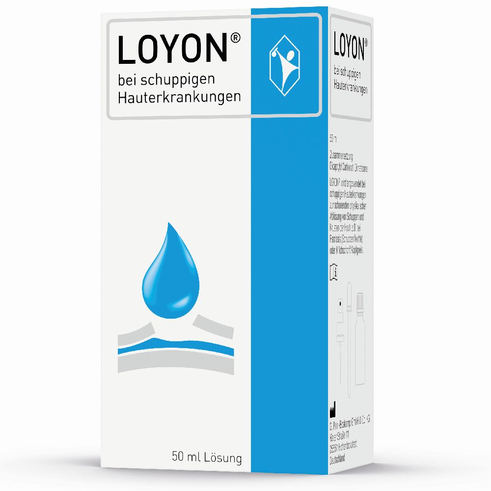 LOYON bei Schuppenflechte, Milchschorf & Kopfgneis 50 ml Lösung 50 ml Lösung