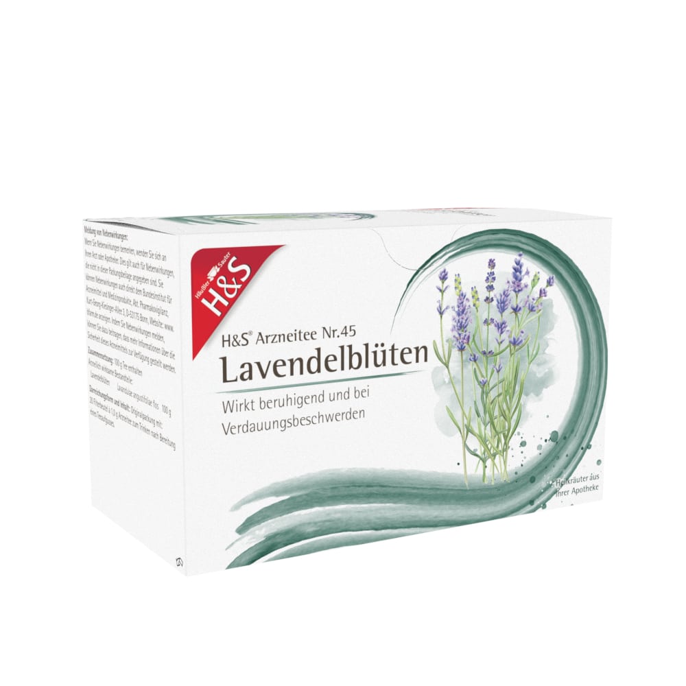 H&S Arzneitee Lavendelblüten 20X1.0 g Filterbeutel