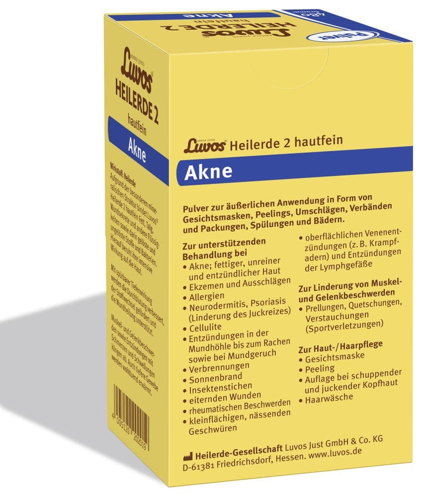 Luvos HEILERDE 2 hautfein 480 g Pulver