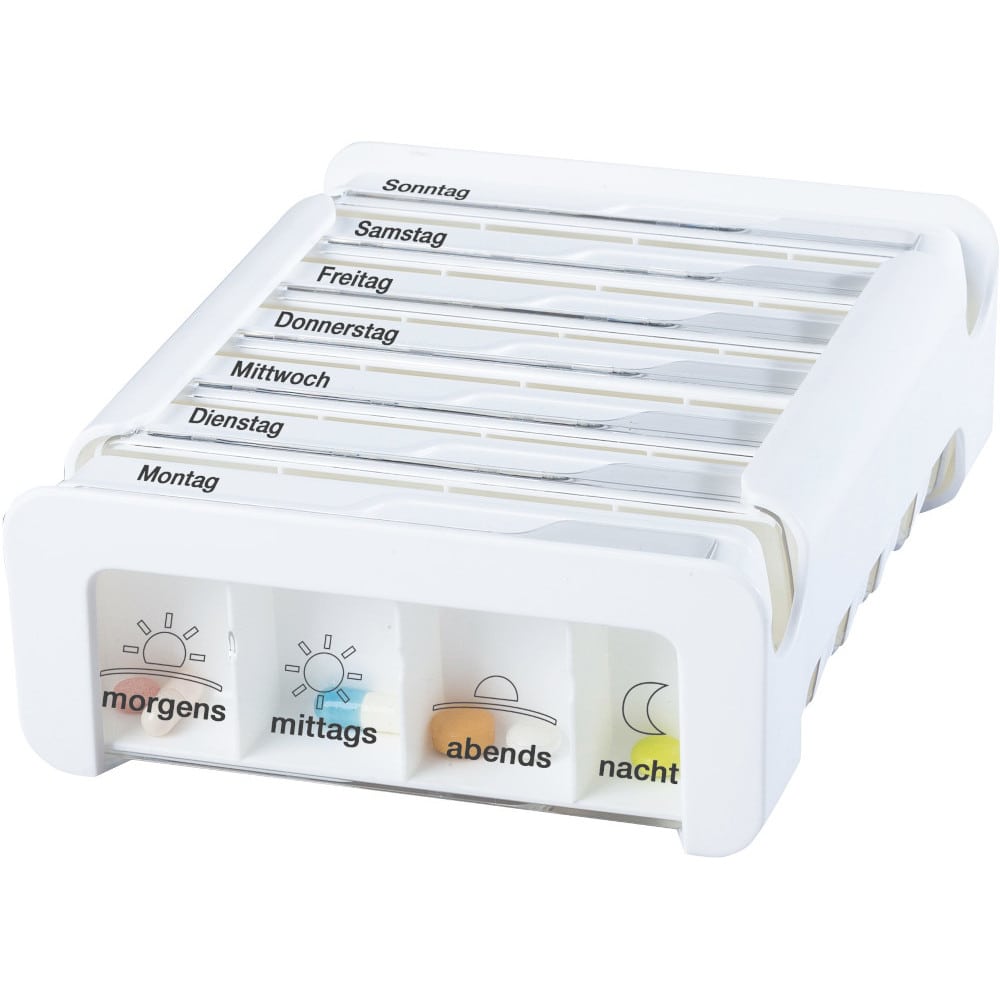 ANABOX 7 Tage Compact Wochendosierer weiß 1 St