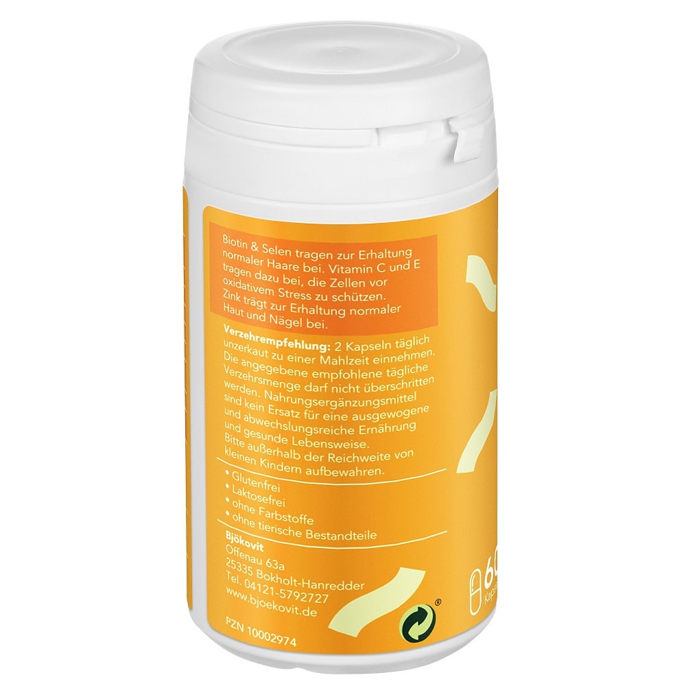 HAUT-HAARE-NÄGEL Vegi-Kapseln 60 St Kapseln