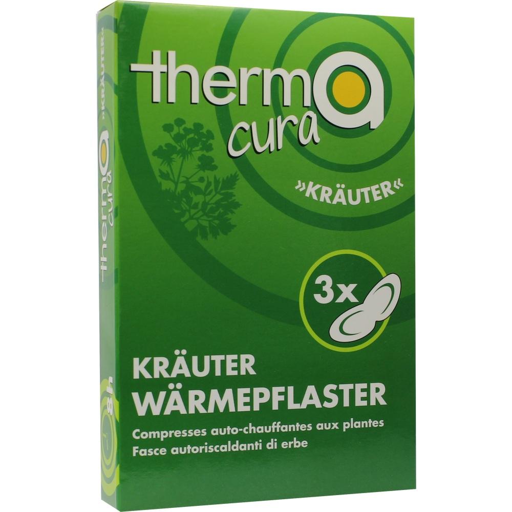 THERMACURA Kräuter Pflaster 3 St Pflaster