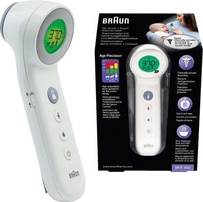 Braun BERÜHRUNGSFREI+ Berührungsmodus Stirn-Thermometer 1 St