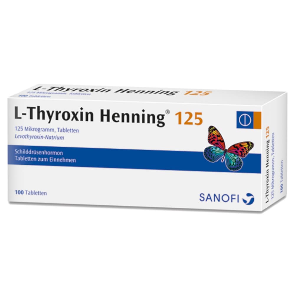 L-Thyroxin Henning 125 100 St Tabletten