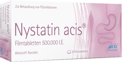 Nystatin acis 20 St Filmtabletten
