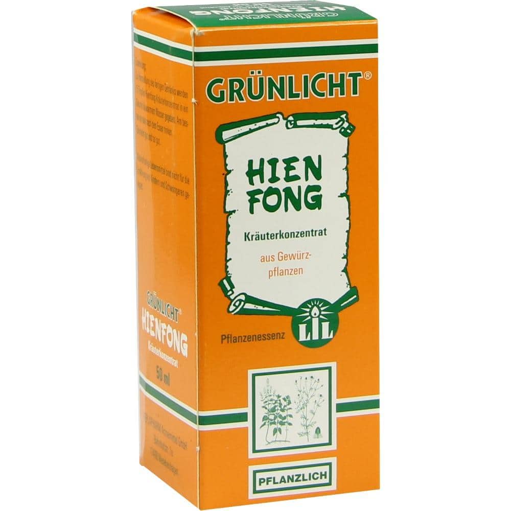 GRÜNLICHT HIENFONG Kräuterkonzentrat Tropfen 50 ml Tropfen