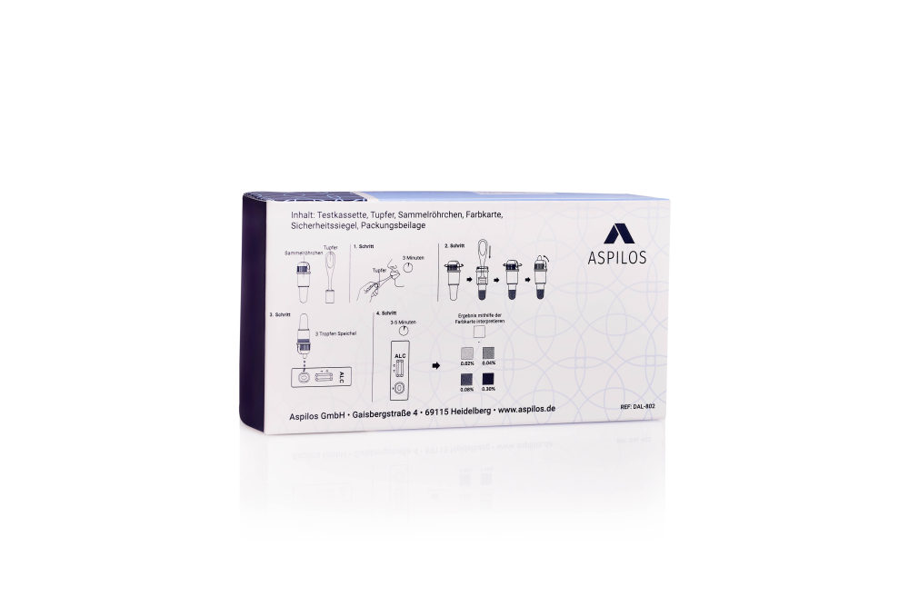 ASPILOS Alkohol Speicheltest 1 St Test