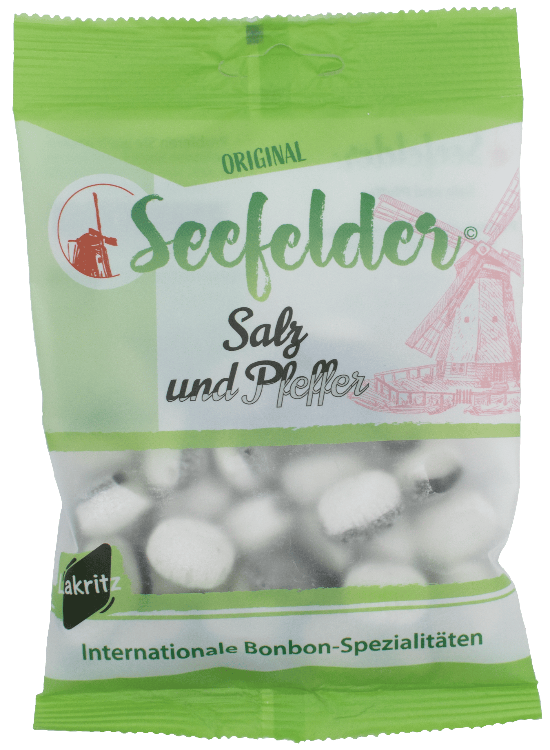 SEEFELDER Salz+Pfeffer KDA 100 g Bonbons