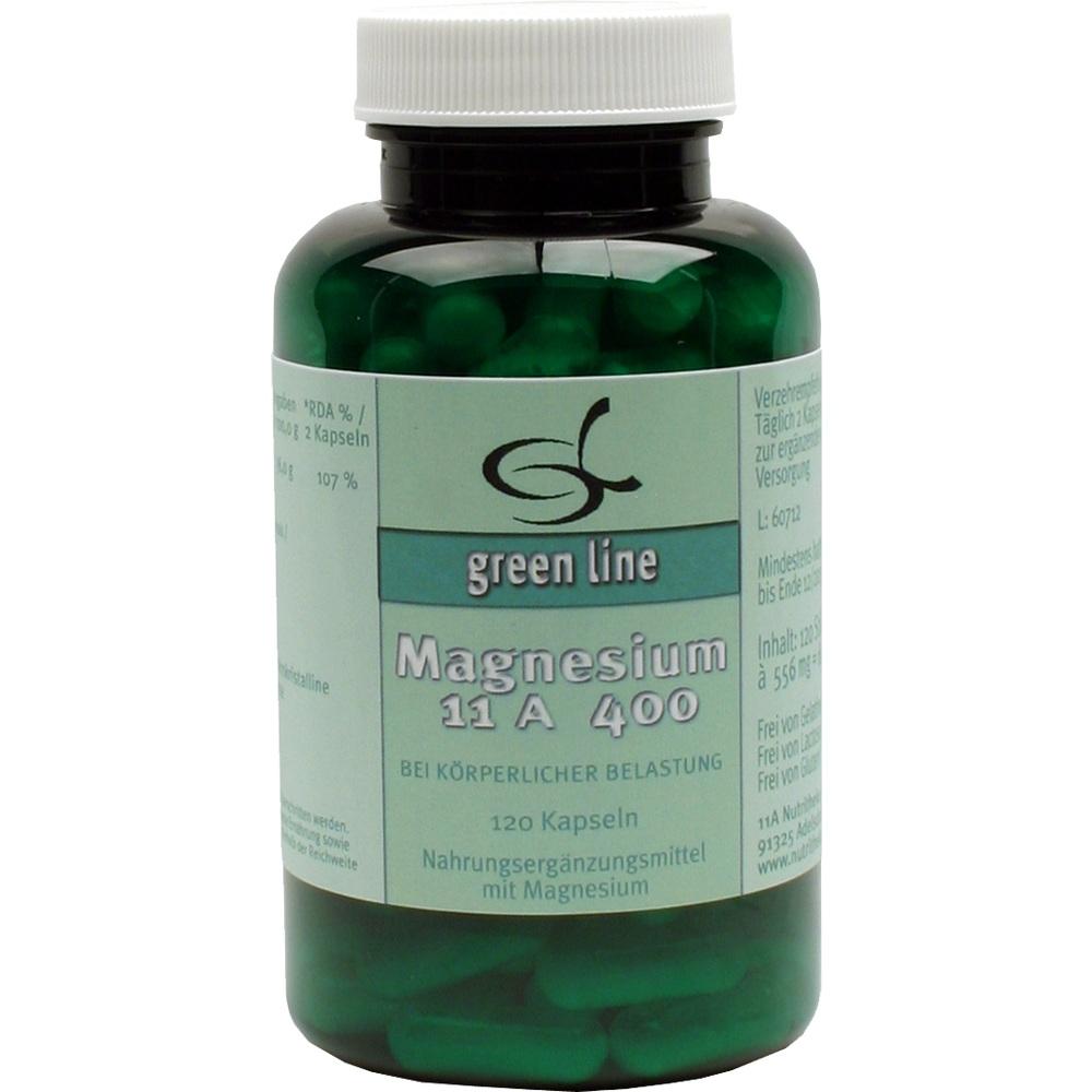 MAGNESIUM 11 A 400 Kapseln 120 St Kapseln