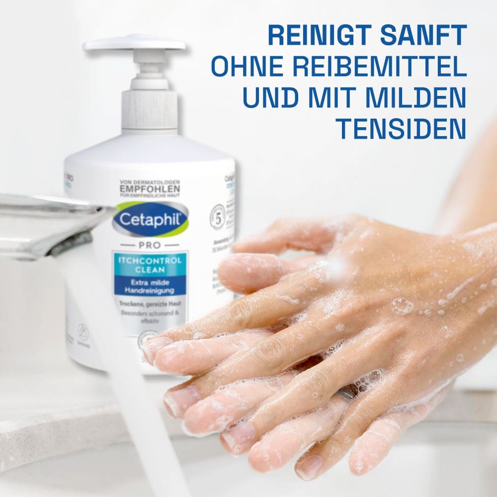 Cetaphil PRO ITCHCONTROL CLEAN Extra milde Handreinigung 500 ml Creme