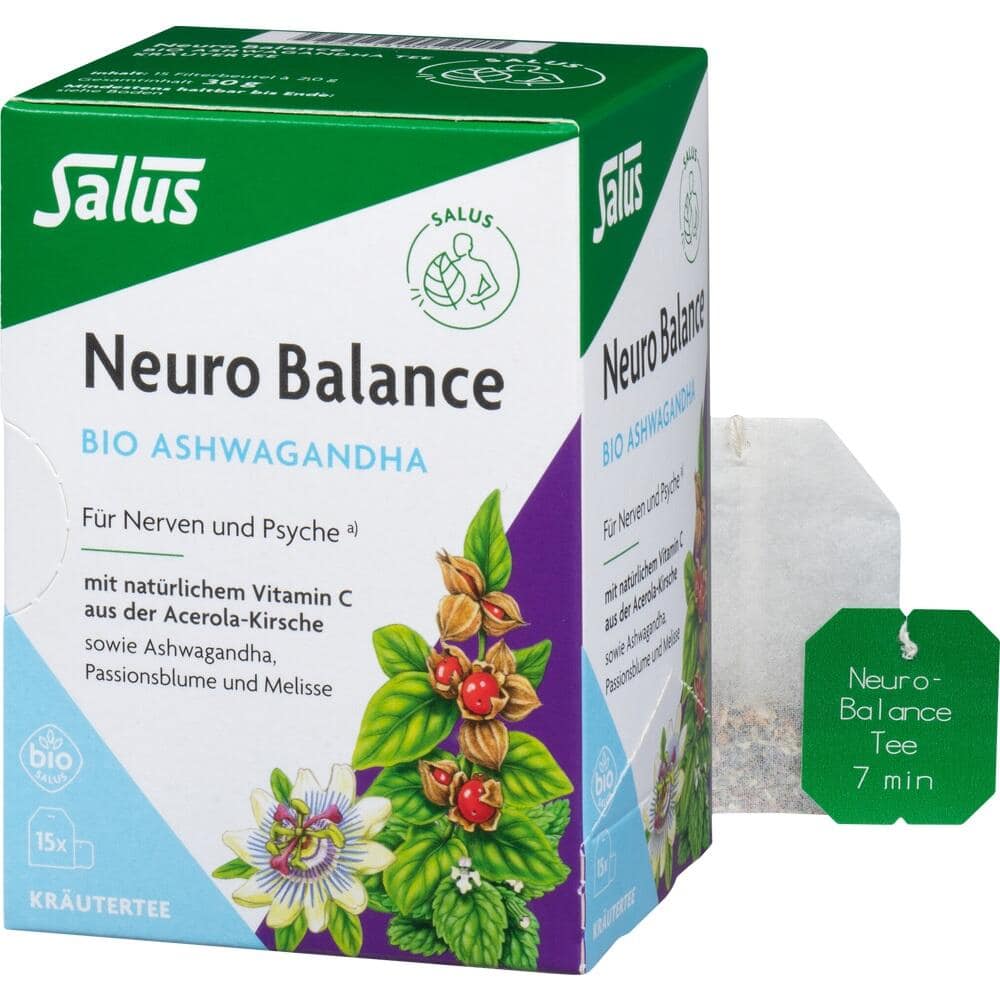 Salus Neuro Balance Bio Ashwagandha Tee  15 St Filterbeutel