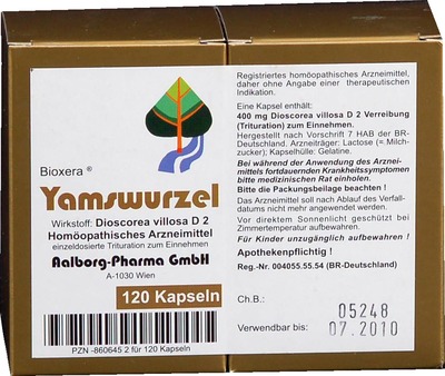 YAMSWURZEL Kapseln 120 St Kapseln