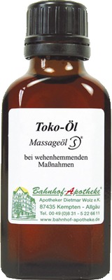 Toko-Öl Massageöl 50 ml Öl