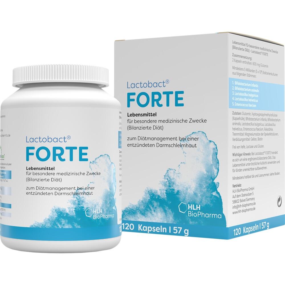 LACTOBACT Forte magensaftresistente Kapseln 120 St Kapseln magensaftresistent