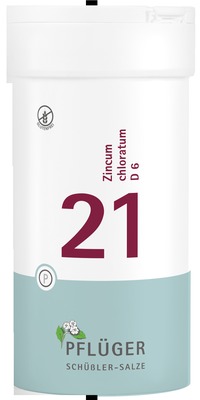 Schüßler-Salz Nr. 21 Zincum chloratum D6 400 St Tabletten