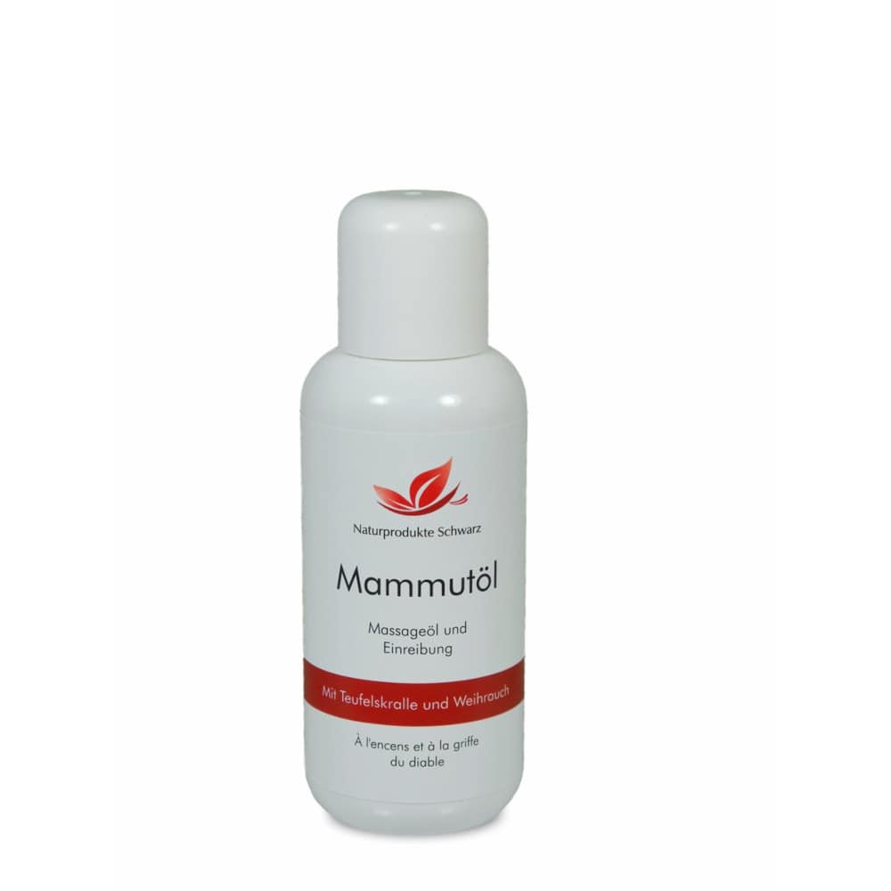 Mammutöl Massageöl und Einreibung  50 ml Öl
