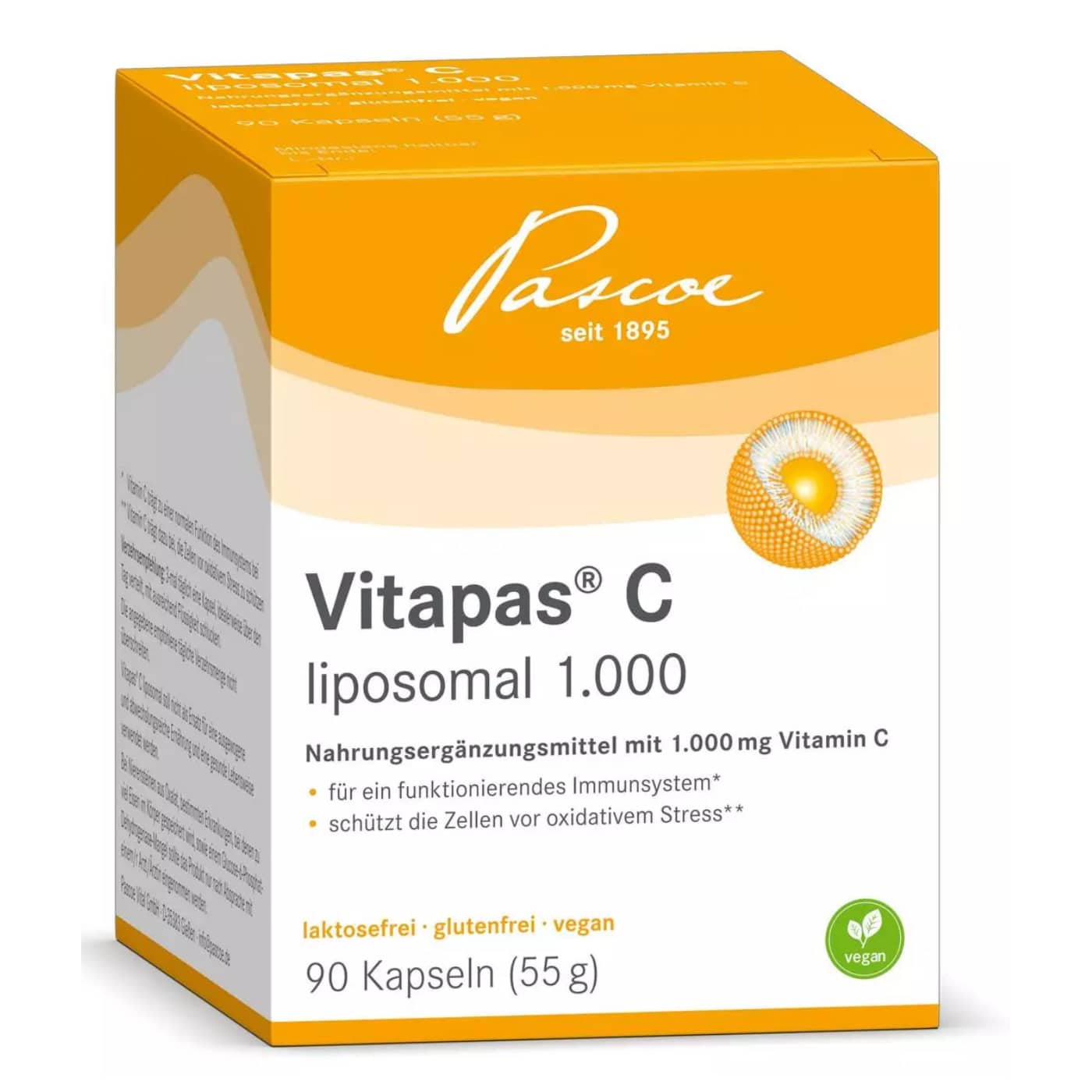 Pascoe Vitapas C liposomal 1.000 90 St Kapseln