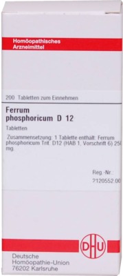 FERRUM PHOSPHORICUM D 12 Tabletten 200 St Tabletten