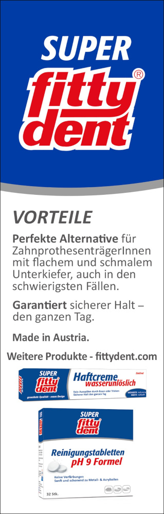FITTYDENT super Haftkleber Einlagen 20 St