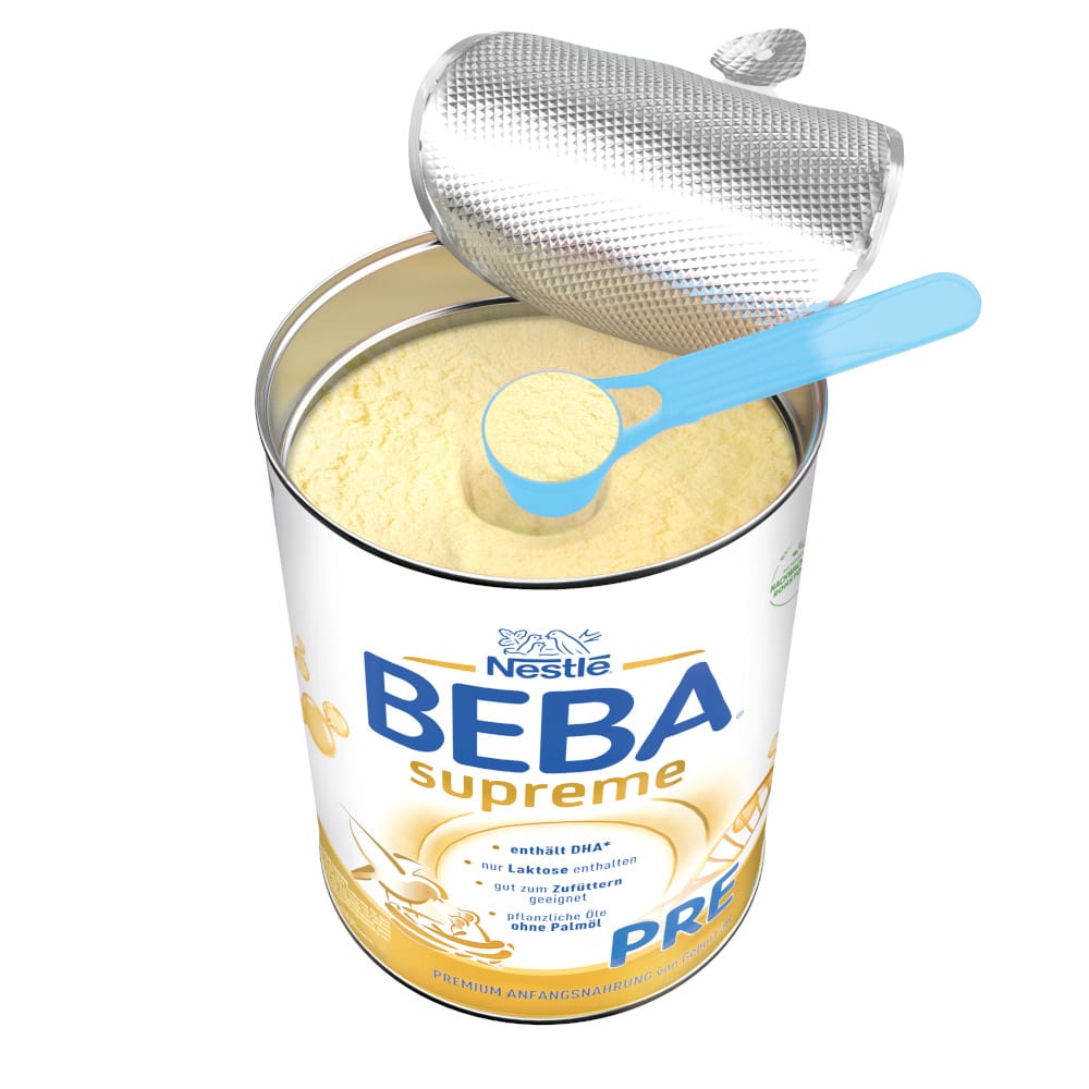 Nestle BEBA supreme PRE Anfangsnahrung von Geburt an 800 g Pulver