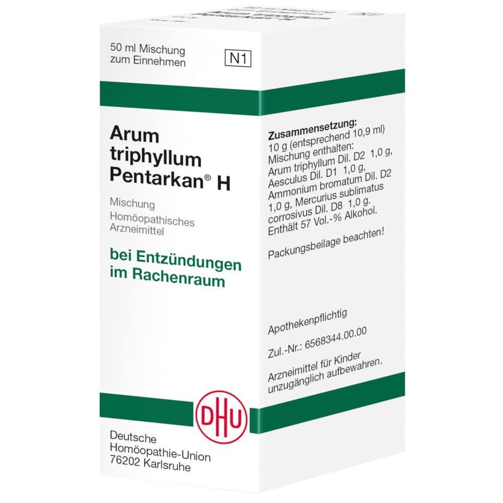 ARUM TRIPHYLLUM PENTARKAN H Dilution 50 ml Mischung