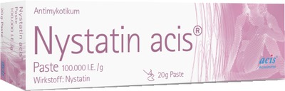 Nystatin acis 20 g Paste