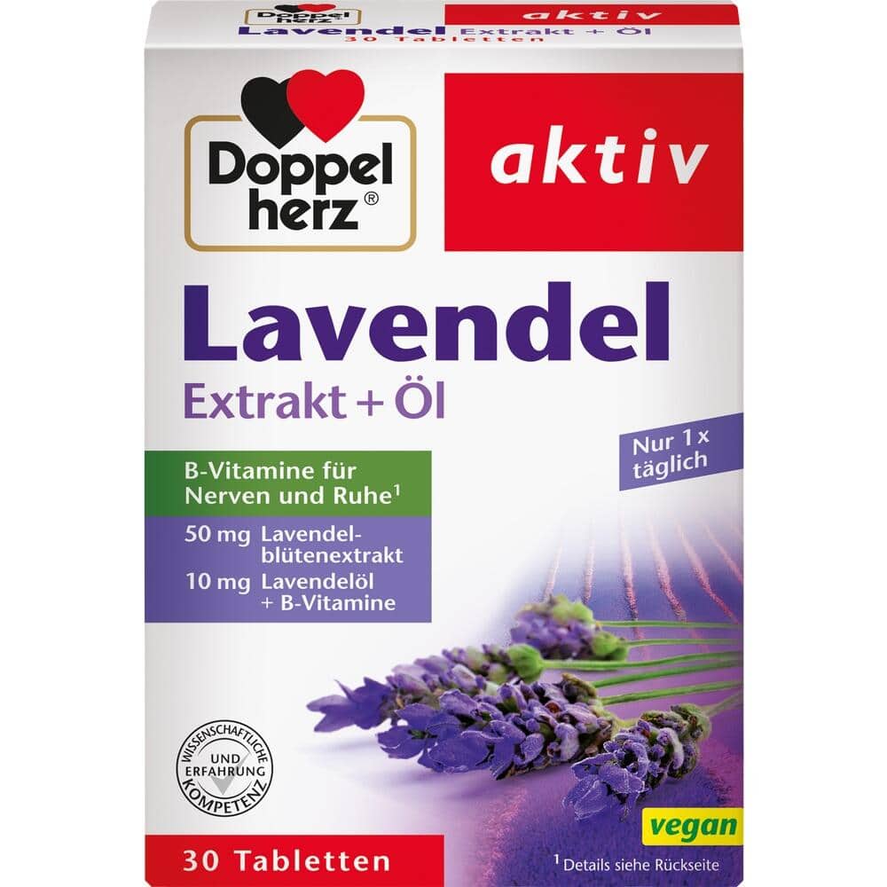 Doppelherz aktiv Lavendel Extrakt + Öl 30 St Tabletten