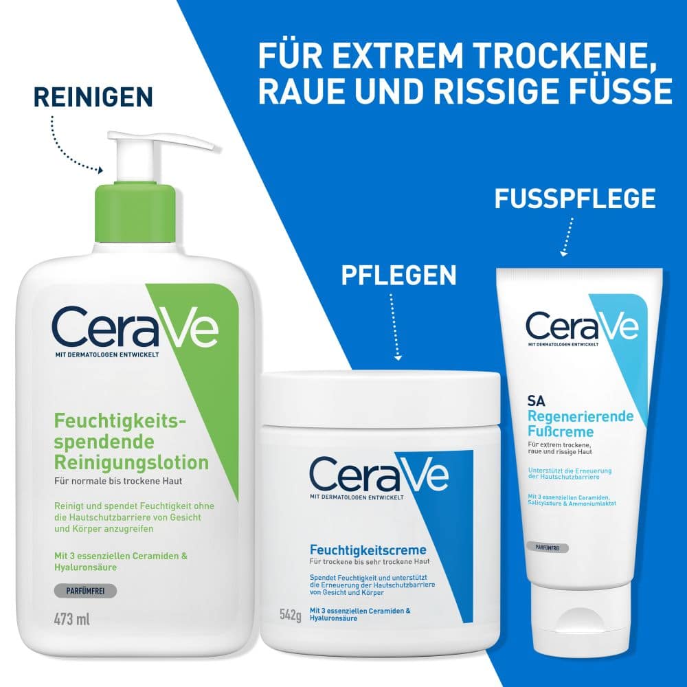 CeraVe SA Regenerierende Fußcreme 88 ml Creme