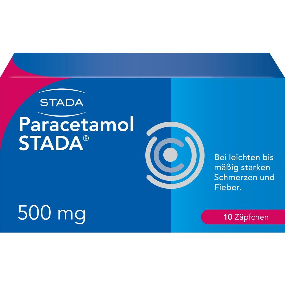 Paracetamol STADA 500mg 10 St Suppositorien