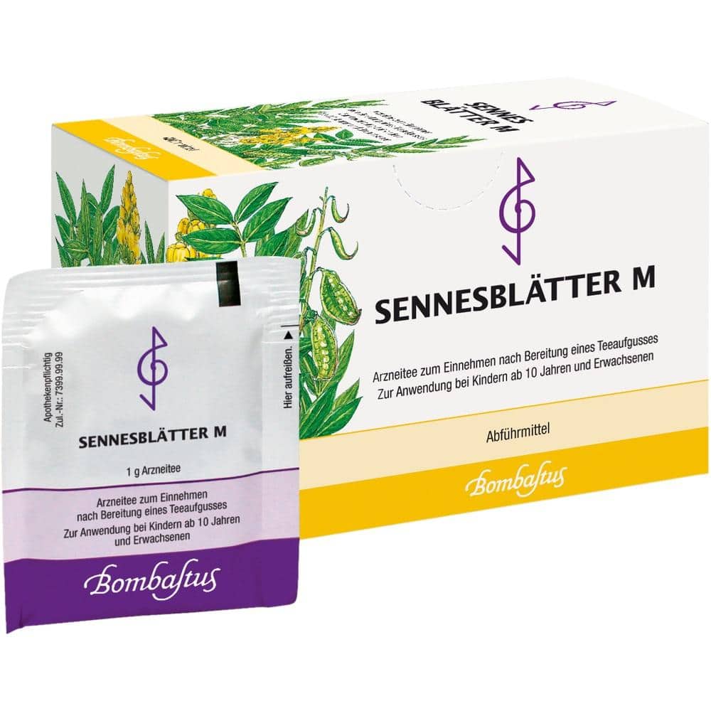 SENNESBLÄTTER M BOMBASTUS 20X1 g Filterbeutel