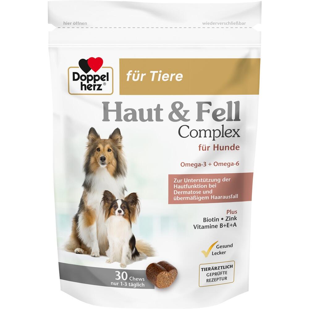 Doppelherz Haut & Fell Complex für Hunde 30 St Kautabletten
