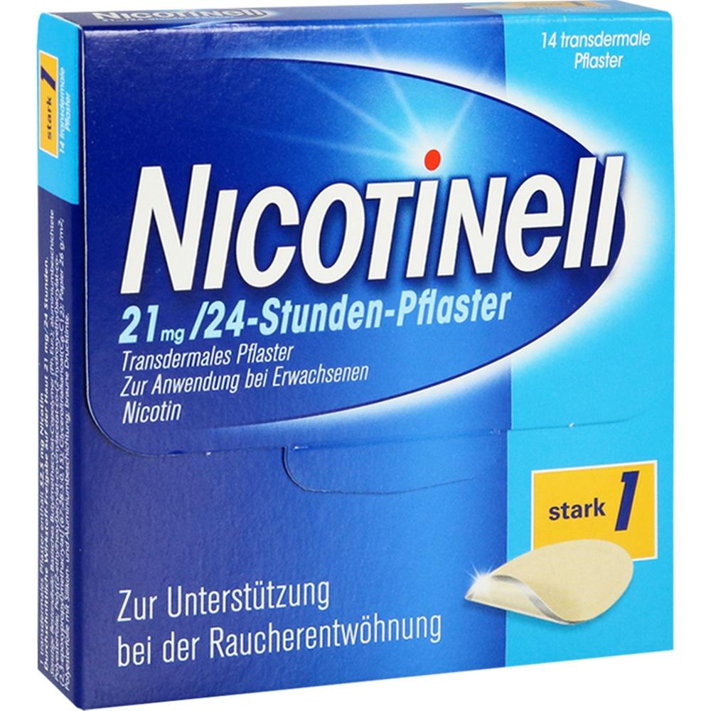 NICOTINELL 21mg/24 Stunden 14 St Pflaster transdermal