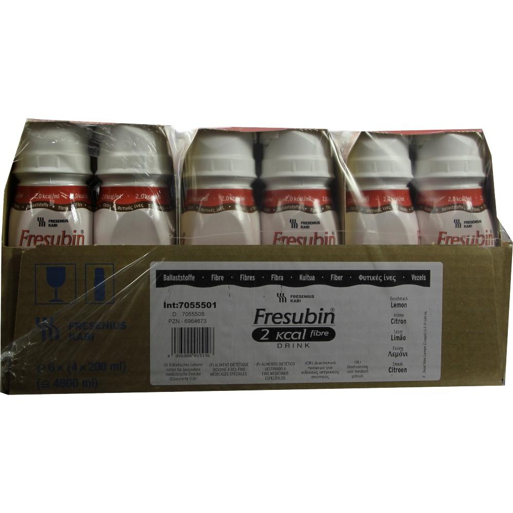 Fresubin 2 kcal Fibre Trinknahrung Lemon 24X200 ml Lösung