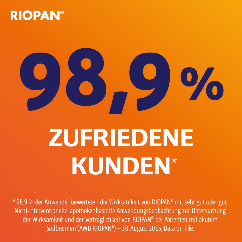 RIOPAN MAGENGEL - Bei Sodbrennen 50X10 ml Gel