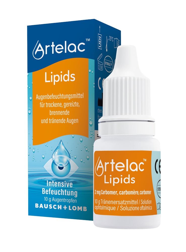 Artelac Lipids Augengeltropfen für stark tränende Augen 1X10 g Augengel