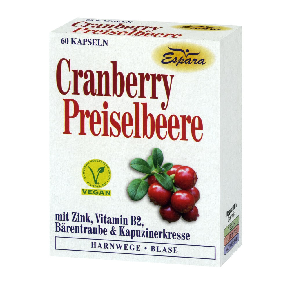 Espara Cranberry Preiselbeere 60 St Kapseln