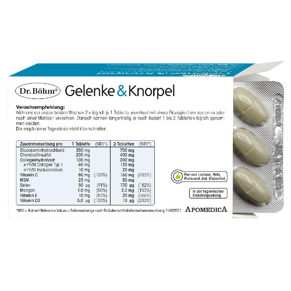 Dr. Böhm Gelenke & Knorpel 60 St Filmtabletten