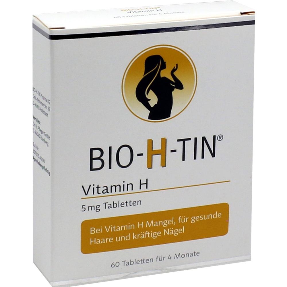 BIO-H-TIN Vitamin H 5 mg für 4 Monate  60 St Tabletten
