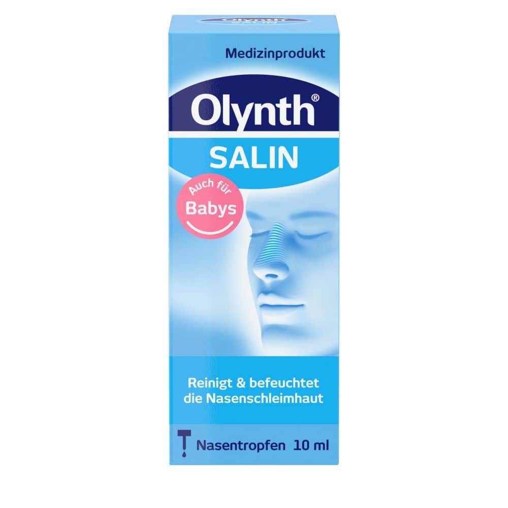 Olynth SALIN befeuchtende Nasentropfen auch für Babys geeignet