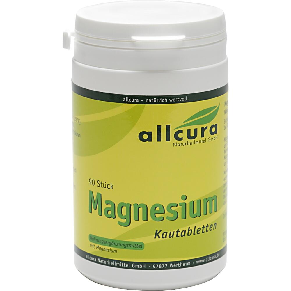 MAGNESIUM KAUTABLETTEN o. Zucker 90 St Kautabletten