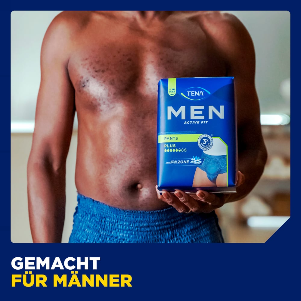 TENA MEN  ACTIVE FIT PANTS PLUS L/XL 4X10 St