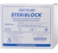 STERIBLOCK DIA 25x86 mm Kompressionspfl.ster.weiß 100 St Pflaster