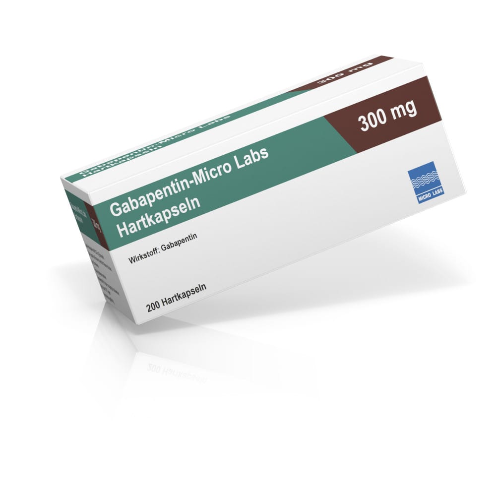 Gabapentin-Micro Labs 300mg 200 St Hartkapseln
