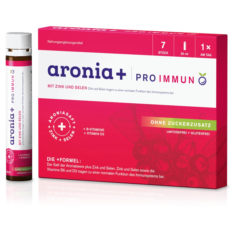 aronia+ PRO IMMUN 7X25 ml Trinkampullen