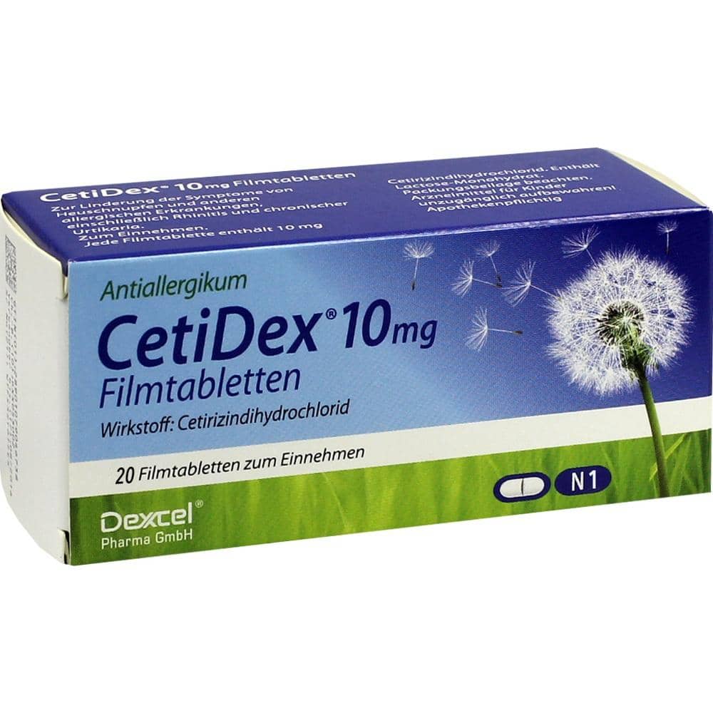 CetiDex 10mg 20 St Filmtabletten