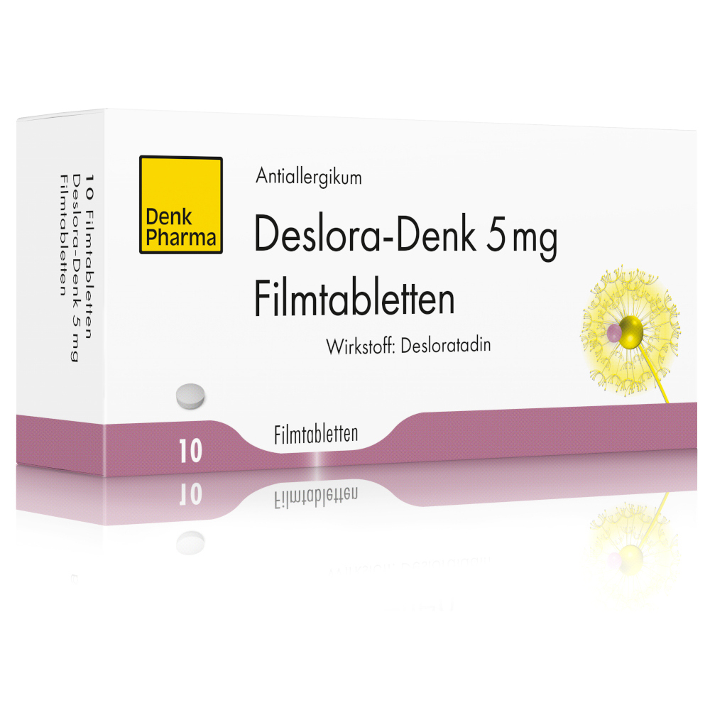 Deslora-DENK 5mg 10 St Filmtabletten