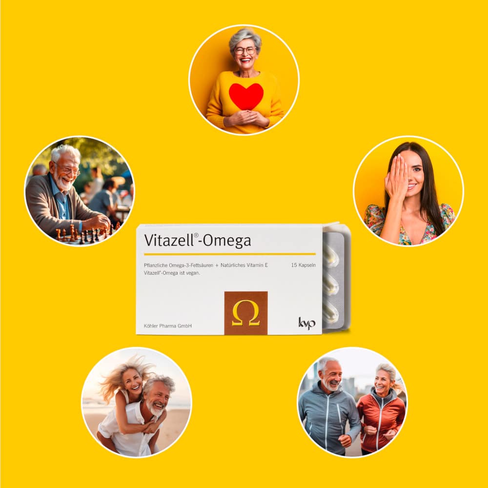 Vitazell-omega Kapseln 120 St Kapseln