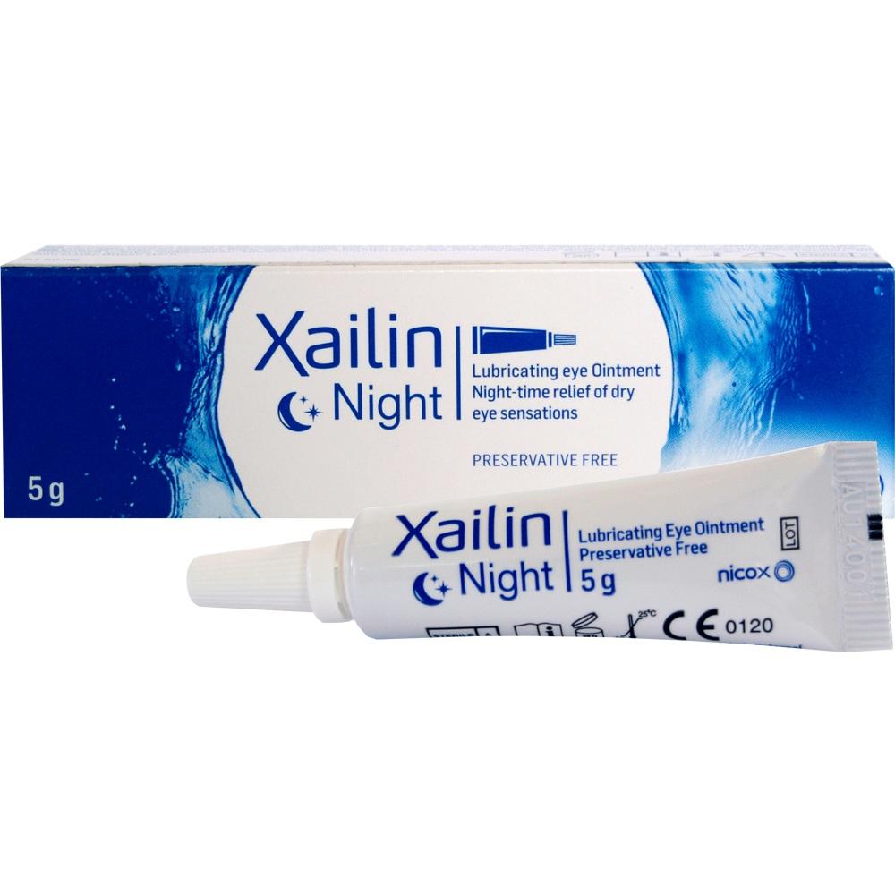Xailin Night Augensalbe 1X5 g Augensalbe